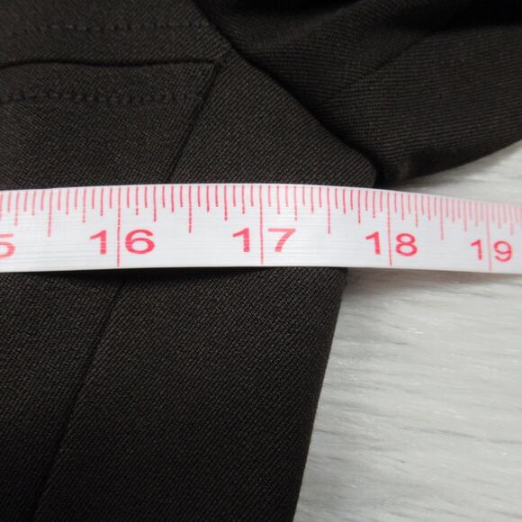 VERTIGO Pour La Ville Paris Brown Button Front Jacket Blazer Women’s Size Small - Picture 9 of 13